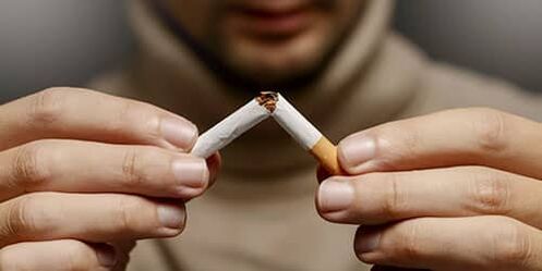 Quitting smoking can be a dream of getting rid of a bad habit. 