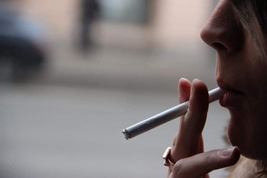 The reason for smoking may be relief, an increase in energy