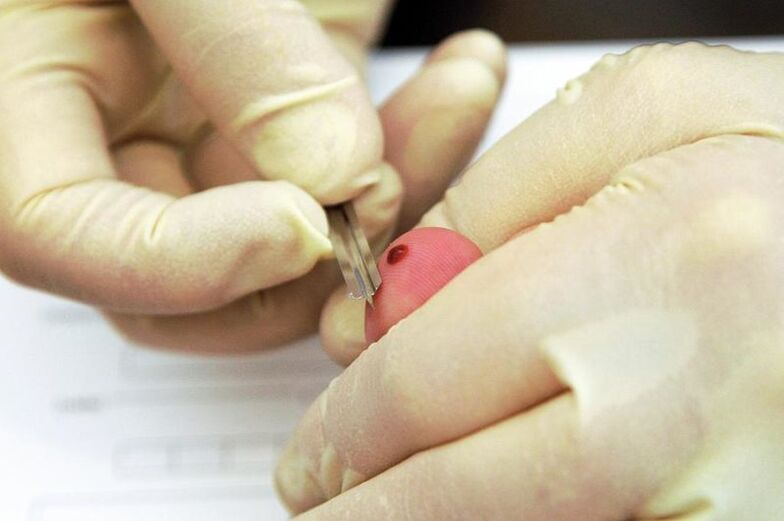 Finger -blood